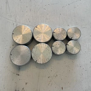 Vintage Rare Marantz Set of 8 Knobs Off A Marantz 7C Rough Distressed Shape Knob - Picture 1 of 6