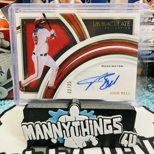 Colección Inmaculada 2022 Clearly Immaculate Signatures Oro #43 Josh Bell/25 - Imagen 1 de 4