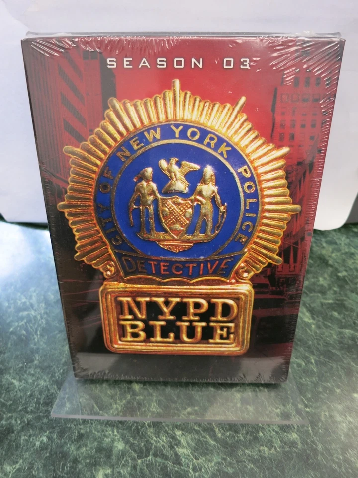 NYPD Blue - Season 3 (DVD, 2006, 4-Disc Set) NEW - Image 1 of 1