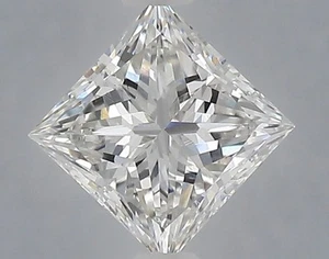 Princess 1.09ct F VS1 CVD IGI Certified Loose Lab Grown Diamond - Picture 1 of 3