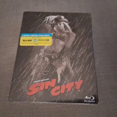 Sin City Blu-ray Limited Edition Steelbook, Jessica Alba Cover Sealed Copy!! USA - Image 1 of 3