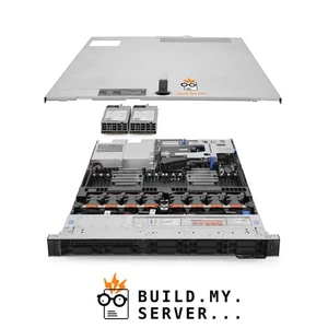 Dell PowerEdge R640 Server 2x Silver 4110 2.10Ghz 16-Core 128GB RAM 8x 2TB - Picture 1 of 5