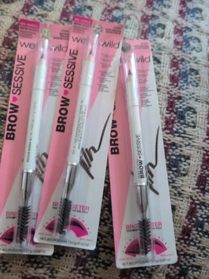 (Lot of 3) CHOICE of Color Wet n Wild Brow-sessive Eyebrow Pencil 0.02 oz NeW - Image 1 of 4