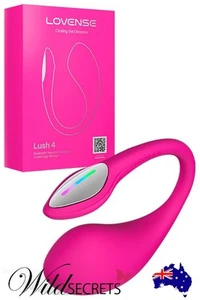 NEW Lovense Lush 4 App Controlled Vibrating Egg, Wild Secrets - Picture 1 of 7