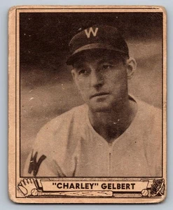 1940 Play Ball #18 Charley Gelbert Washington Senators - Picture 1 of 3