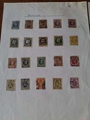 Belgian and ( Belgian Congo) 1865 - 2000 collection of +1000 MH & Used stamps - Image 1 of 4