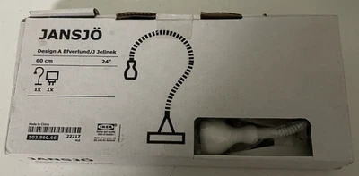 IKEA JANSJO 503.860.66 White Desk Work Lamp Table New - Image 1 of 4