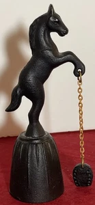 Vtg. horse bell Nimbus cast ironware lucky horse bell Japan Beautiful  Sound - Picture 1 of 6