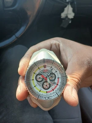 Helix男士腕表着色钢瑞士防水100米蓝宝石色 — 第 1/4 张图片