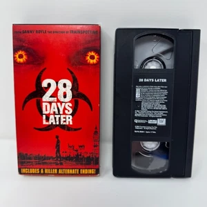 28 Days Later VHS Tape Black Alternate Ending 2003 Horror Zombie Movie - Picture 1 of 14