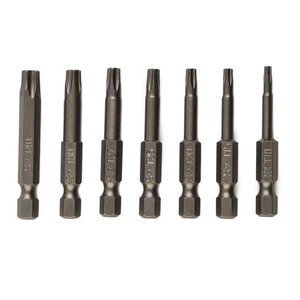 Screwdriver Bit Hex Head Screwdriver Bits Magnetic/T15/T20/T25/T27/T30/T40 - Picture 1 of 15
