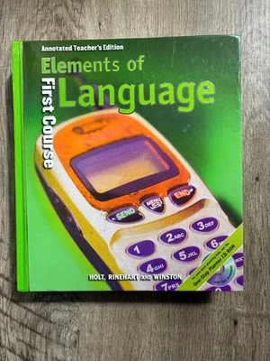 Elements of Language, Grade 7 First Course by Rinehart, Winston & Holt  - Image 1 of 2