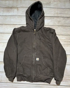 Chaqueta Carhartt acolchada forrada para mujer pequeña (4/6) WJ130 DKB marrón oscuro - Imagen 1 de 7