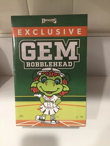 Dayton Dragons Exclusive GEM Bobblehead NIB - Stadium Cover
