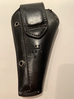 TRIPLE K San Diego Holster 147 4 1 Side Open Black As Found  - Image 1 of 4