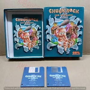 Videogioco Amiga 600 Futura Games - Chuck Rock Son Of C. con scatola + libretto - Bild 1 von 9