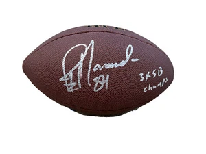 Jay Novacek Signed Wilson NFL (3x SB Champ) Football JSA - Picture 1 of 2