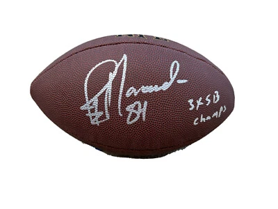 Jay Novacek Signed Wilson NFL (3x SB Champ) Football JSA - Image 1 of 2