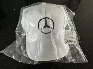 2022 Mercedes AMG F1 Team Baseball Hat Cap - WHITE - UK STOCK - Picture 1 of 2