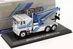 1984 FREIGHTLINER FLA 9664 Silver/Blue - 1/43  GREENLIGHT - Picture 1 of 5