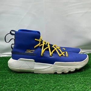 Under Armour Steph Curry 3Zero Youth Size 7Y Blue Basketball 3020424-402 - Picture 1 of 8