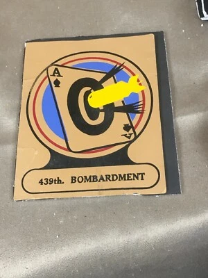 Original World War II WW2 439th Bombardment SQ Jacket Patch - Image 1 of 4