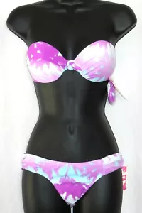 SMALL Padded Bikini Set NEW 2 pc Swim Suit CANDIES Top and Hipster Bottoms S 5 6 - Picture 1 of 9