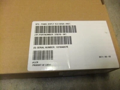 PANTALLA PORTATIL HP COMPAQ 378210-001 15" Foto 1 de 4