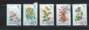 Hungary # 3278-82 Cpl Set Flowers America Flora 1991 Issue - Picture 1 of 1