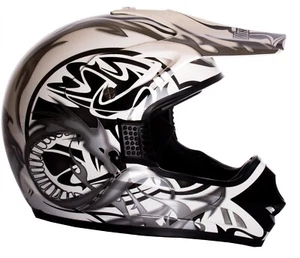 Casco moto cross enduro fuori strada motocross omologato CE ecer 22.05 Taglia XL - Foto 1 di 14