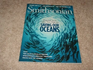 SAVING OUR OCEANS September 2008 SMITHSONIAN MAGAZINE Iguana Lady * Boy George - Imagen 1 de 1