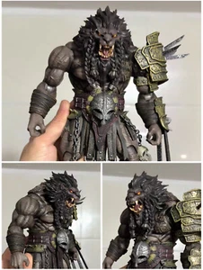9in Xesray Studios Fit Combatants Fight For Glory 2.0 Lion Head No Figure - Picture 1 of 5