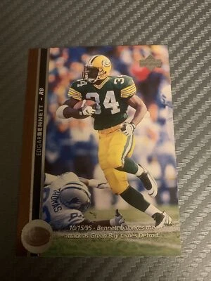 1996 Upper Deck Football #101 Edgar Bennett - Image 1 of 2