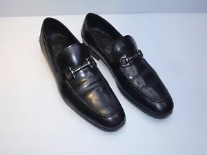 Ferragamo Men's Black Slip-on Loafers - Picture 1 of 7
