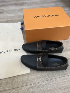 Louis Vuitton Loafer Black Casual Shoes 
