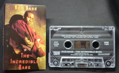 1989 Rob Base The Incredible Base Cassette /Hip Hop/Rap Dolby - Image 1 of 2