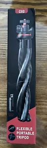 Camera Tripod Flexible Tripod Stand With Hidden Phone Holder For Smartphone - Picture 1 of 4