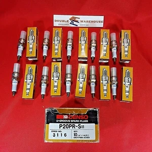 Juego de diez bujías ranura en U Denso 3116 P20PR-S11 NUEVO DE STOCK - Imagen 1 de 1