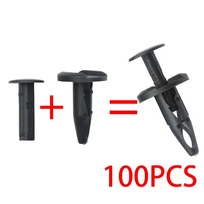 Nuevos retenedores tipo empuje 100 piezas para Ford Thunderbird 21077123 2002-2005 Foto 1 de 4