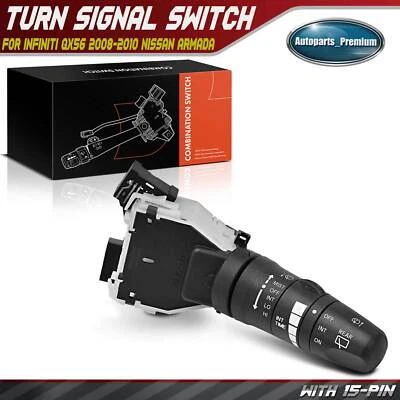 Nuevo interruptor limpiaparabrisas para Infiniti QX56 2008-2010 Nissan Armada 2007-2012 Rogue Versa Foto 1 de 4