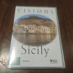 Visions Of Sicily (DVD, 2002) All Regions NEW And Sealed Aerial Footage Italy - Picture 1 of 10