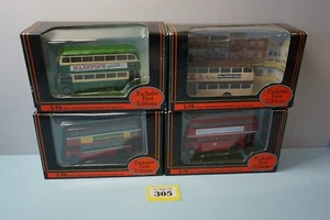EFE EXCLUSIVO PRIMERAS EDICIONES 1/76 Trabajo Lote de 4 X Autobuses En Caja - Imagen 1 de 7