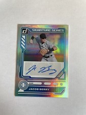 2023 Panini Donruss Baseball Jacob Berry Signature Series Auto 