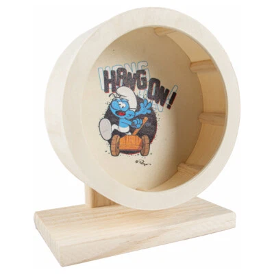 Duvo+ Nager Laufrad "Die Schlümpfe" Clumsy 29 cm für Ratten - Bild 1 von 2