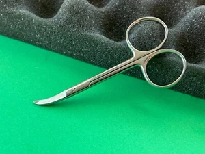 Miltex Surgical 3-1/2" Premium Shortbent Scissors, Curved - Picture 1 of 3
