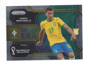 2022 PANINI PRIZM WORLD CUP QATAR #19 GABRIEL MARTINELLI NEW ERA INSERT SSP P345 - Picture 1 of 2
