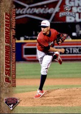 2015 International League Top Prospects Choice #5 Severino Gonzalez Panama Card