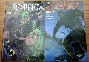 Vintage 1995 Image DEATHBLOW #17-18 Choi ~ Lee Pin-ups Cybernary Gen 13 Brothers arms - Bild 1 von 10