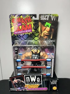 Brand New Vintage Toy Biz WCW Smash N Slam NWO Hollywood Hogan Action Figure - Picture 1 of 7