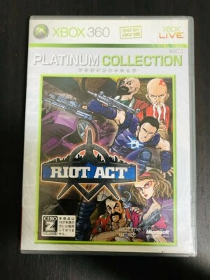 Riot Act Realtime Worlds Microsoft X-Box 360 Japanese Version Action Retro Games - Image 1 of 4